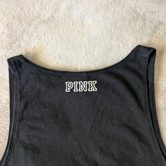 PINK SLAY black tank bodysuit - Picture 4 of 4